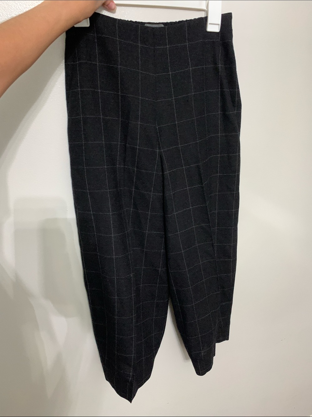 Oska Women’s Black/Grey Patterned Trousers